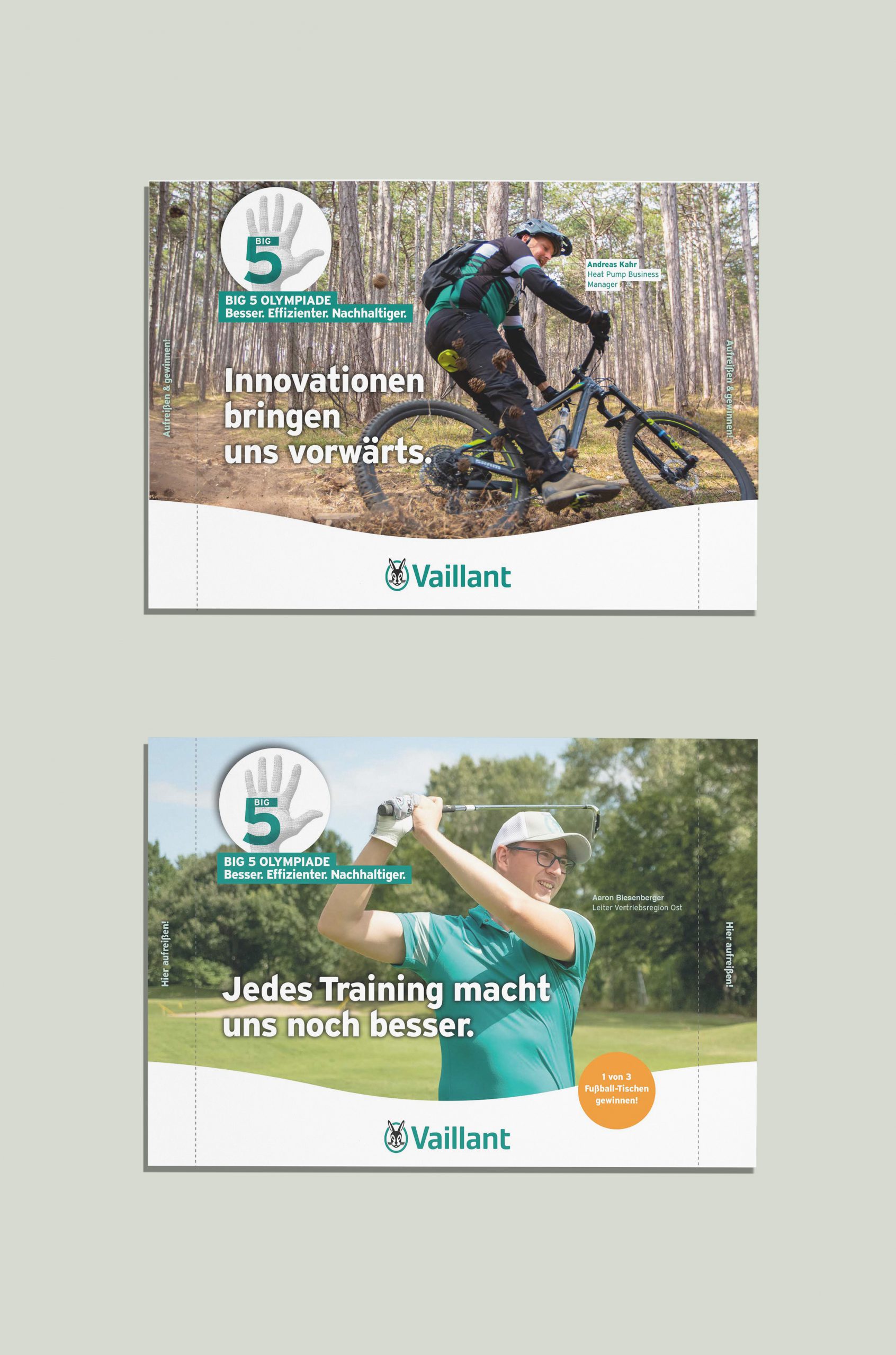 Vorderseite Mailings Vaillant 2022